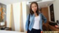 Wearing jacket hand on hip