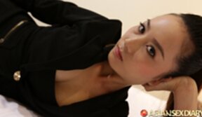 My B strips bra and panties and gets fucked and creampied