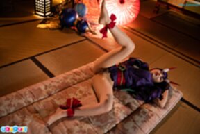 Aika Suzumiya has her panties pulled down and gets fucked from behind