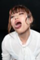 Showing cum in her mouth